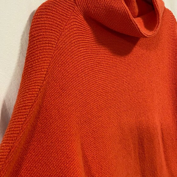Free People Ottoman Slouchy Orange Oversized Tunic Size S - Picture 2 of 7